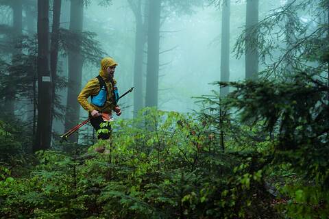 Miron během XRun - Wyspowy Trail 2026