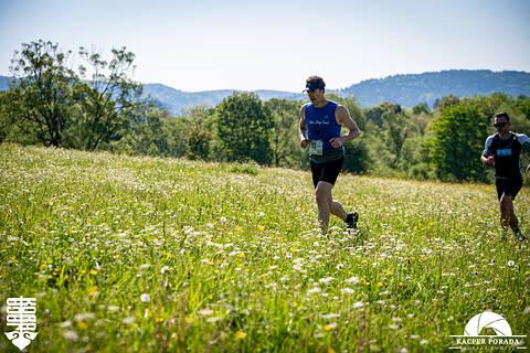 Adam během Ultramaraton Jaga-Kora 2026