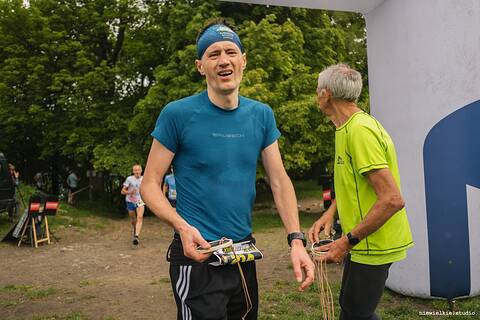 Marcin během Bieg na Ślężę 2026