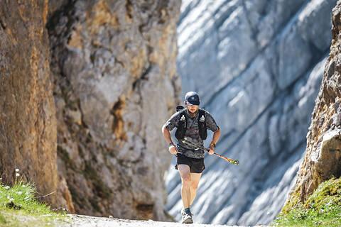 Miron během Zugspitz Ultratrail 2026