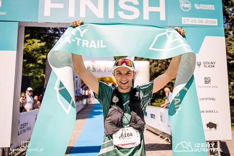 Michał během Izery Ultra-Trail 2026
