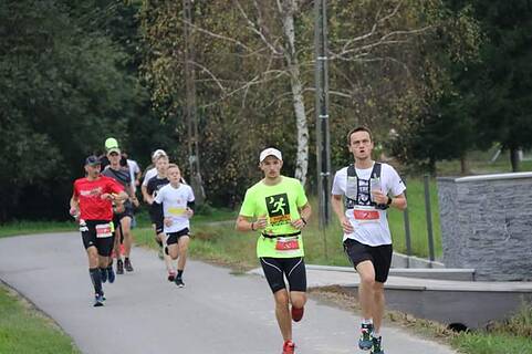 Michał během Bieg Niezłomnych 2018