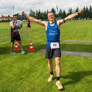 Jacek během Ultramaraton Powstańca 2026