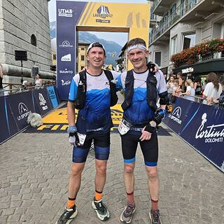 Paweł během Lavaredo Ultra Trail 2026