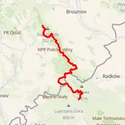 Mapa trati
