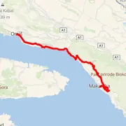 Mapa trati