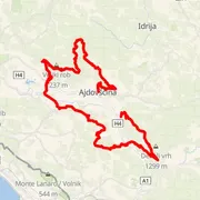 Mapa trati