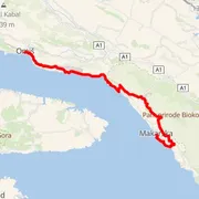Mapa trati
