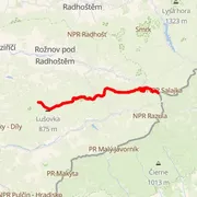 Mapa trati