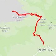 Mapa trati