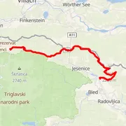 Mapa trati