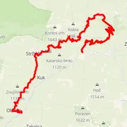 Mapa trati