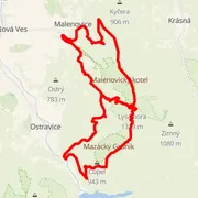 Mapa trati