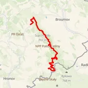 Mapa trati