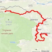 Mapa trati