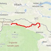 Mapa trati