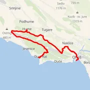 Mapa trati