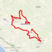 Mapa trati