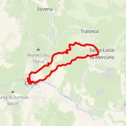 Mapa trati