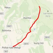 Mapa trati