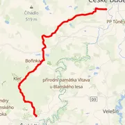 Mapa trati