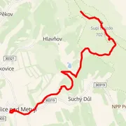 Mapa trati