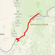 Mapa trati