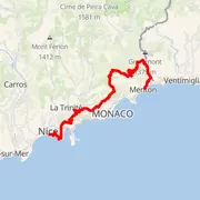 Mapa trati