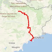 Mapa trati