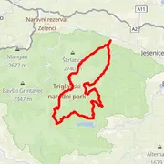 Mapa trati