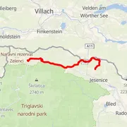 Mapa trati