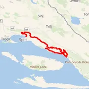 Mapa trati