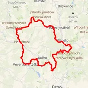 Mapa trati