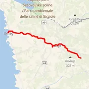Mapa trati
