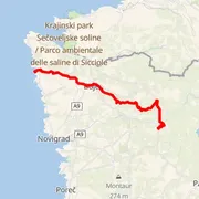Mapa trati