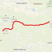 Mapa trati