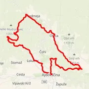Mapa trati