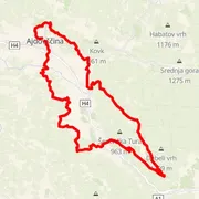Mapa trati