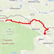 Mapa trati