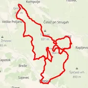 Mapa trati