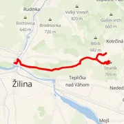 Mapa trati