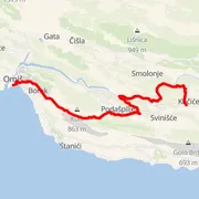 Mapa trati