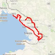 Mapa trati