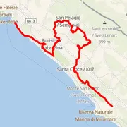 Mapa trati