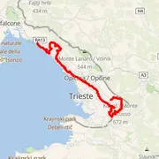 Mapa trati