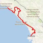 Mapa trati