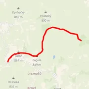 Mapa trati