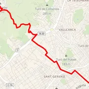 Mapa trati