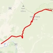 Mapa trati