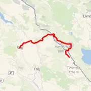 Mapa trati